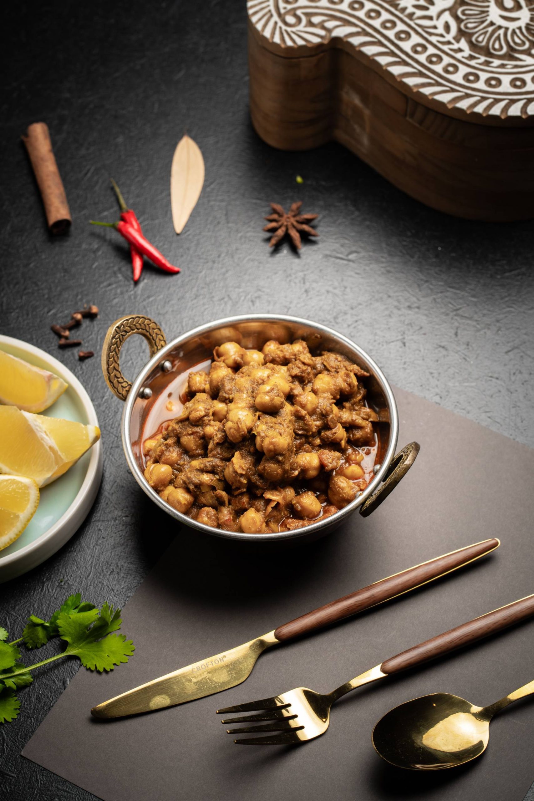 channa masala dish at Indian Restaurant Brisbane Authentic Indian Food Healthy Indian Cuisine Indian Food