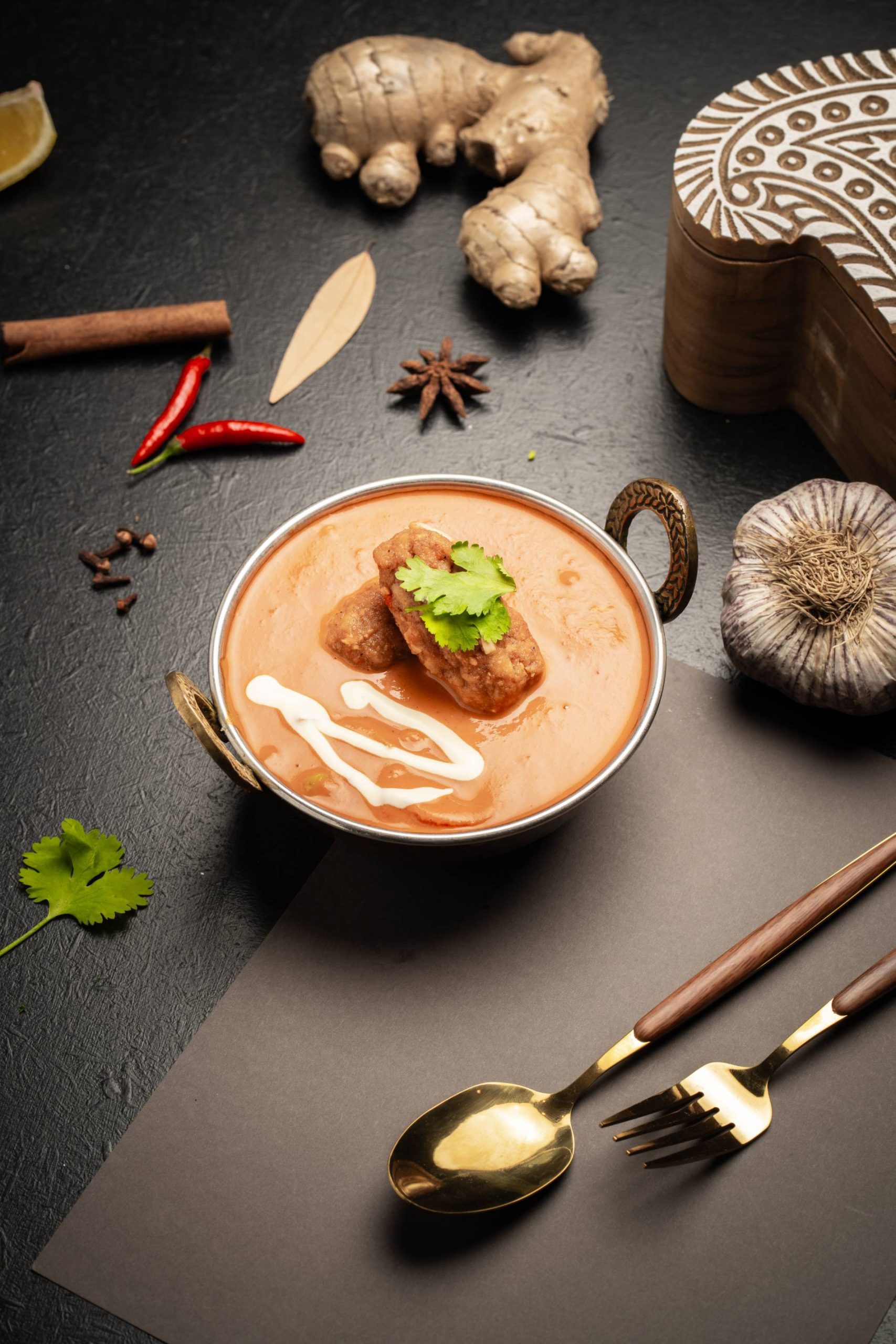 Malai kofta dish at Indian Restaurant Brisbane Authentic Indian Food Healthy Indian Cuisine Indian Food