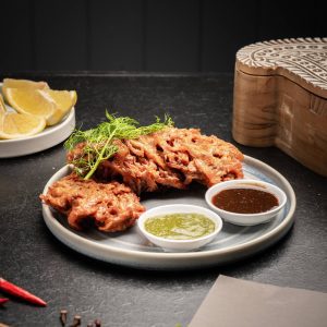 Onion bhaji dish indian onion bhaji dish at Indian Restaurant Brisbane Authentic Indian Food Healthy Indian Cuisine Indian Food