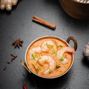 Prawn dish Prawns curry at at Indian Restaurant Brisbane Authentic Indian Food Healthy Indian Cuisine Indian Food